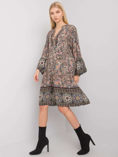 Sukienka TW-SK-BI-5S0118B.25 khaki