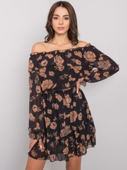 Sukienka DHJ-SK-15015.56P camelowy