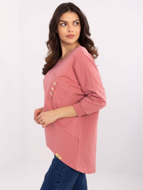 Bluzka CLM-BZ-1263.49 ciemny różowy S