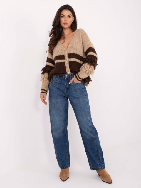 Spodnie D80030BI62569M318 niebieski S