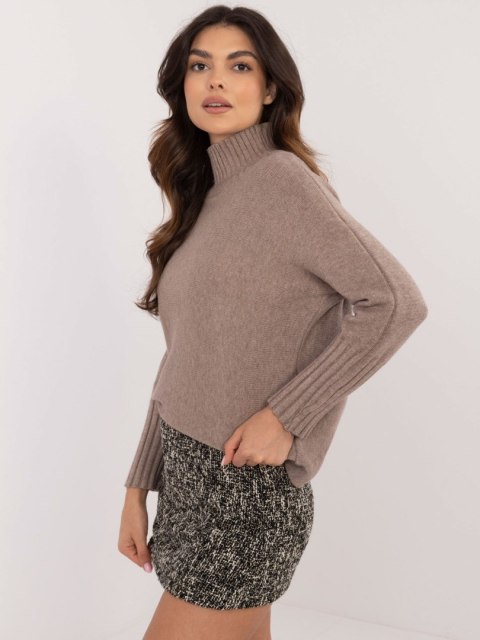 Sweter IT-SW-0814.36 ciemny bezowy