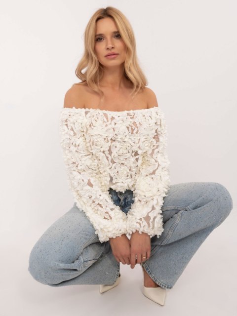 Bluzka MI-BZ-26158.20 ecru