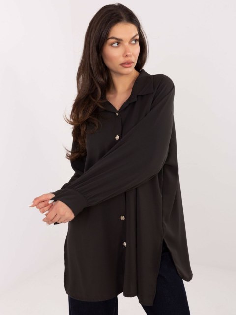 Koszula IT-KS-29022.25 ciemny brązowy