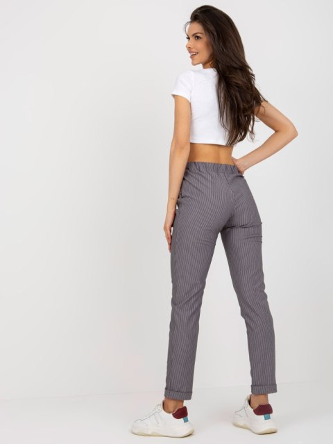 Spodnie LK-SP-506616-2.26X ciemny fioletowy 42