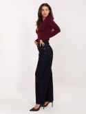 Spodnie jeans VM-SP-MG-687-1.75 granatowy XS