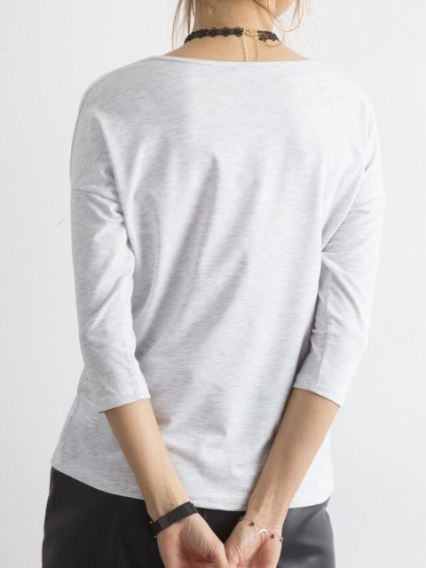 Bluzka RV-BZ-4661.49P jasny szary S