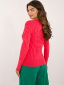 Sweter AT-SW-2338-2.61 koralowy