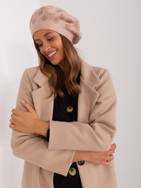 Czapka AT-CZ-2318.30 beżowy