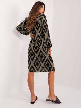 Sukienka D73771M30427B khaki M