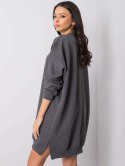Sukienka RV-SK-6019.67 ciemny szary