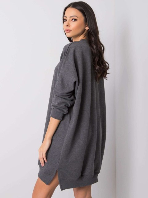 Sukienka RV-SK-6019.67 ciemny szary