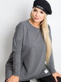 Tunika RV-TU-5042.09X ciemny szary one size XL/2XL