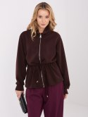 Bluza MJ-BL-H5036.16 ciemny brązowy
