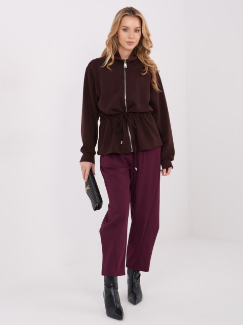 Bluza MJ-BL-H5036.16 ciemny brązowy