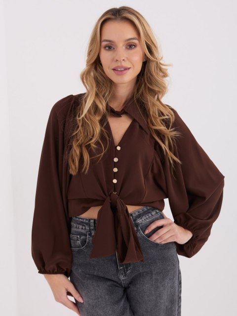 Bluzka MI-BZ-3304.12 brązowy