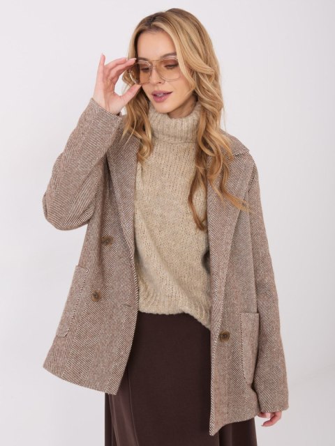 Marynarka LK-MA-510036.03 brązowy