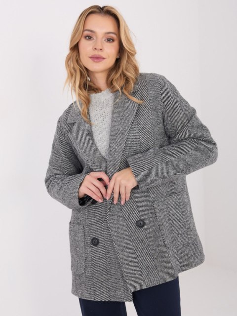 Marynarka LK-MA-510036.03 czarno-biały