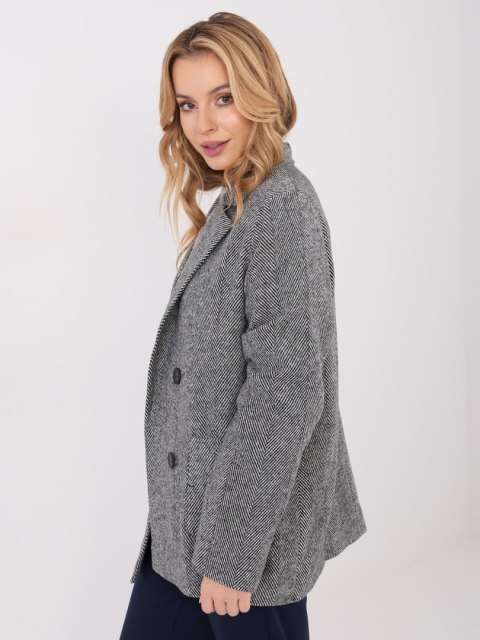 Marynarka LK-MA-510036.03 czarno-biały