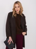 Płaszcz IT-PL-20238.23 ciemny brązowy