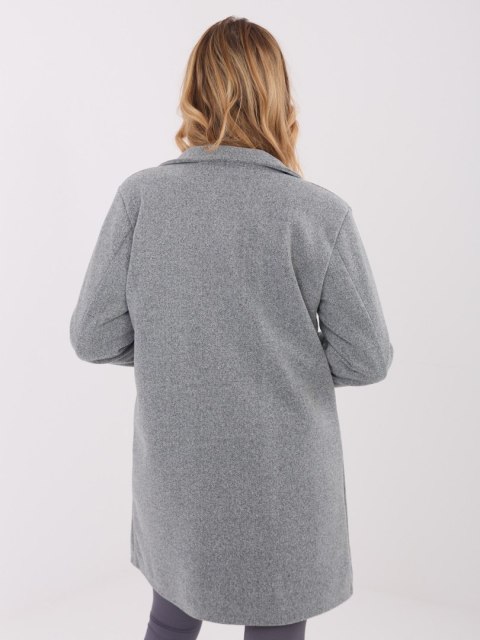 Płaszcz IT-PL-20238.23 ciemny szary