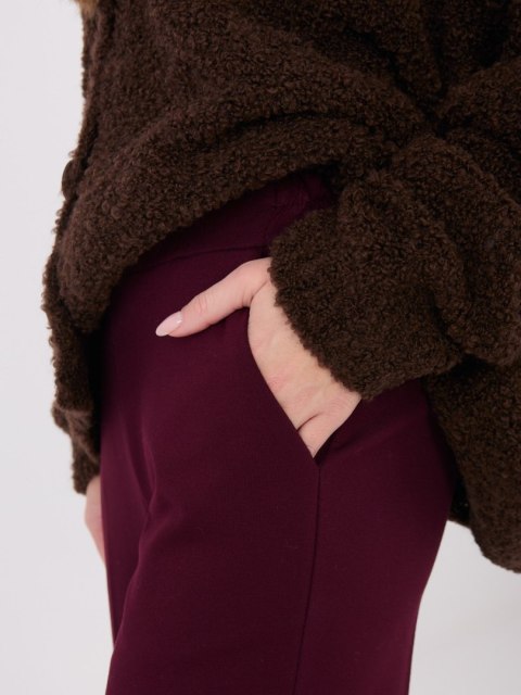 Spodnie IT-SP-FL9877.64 bordowy S/M