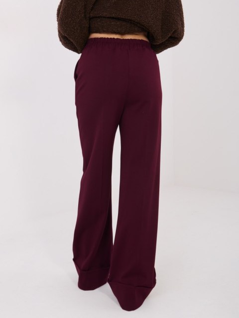 Spodnie IT-SP-FL9877.64 bordowy S/M