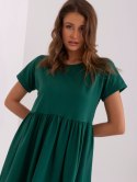 Sukienka RV-SK-5672.03P ciemny zielony S