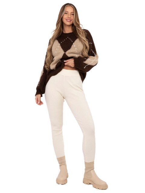 Sweter MI-SW-WM295.15 brązowy