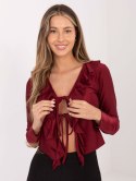 Bluzka IT-BZ-21837.00 bordowy