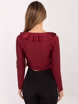 Bluzka IT-BZ-21837.00 bordowy