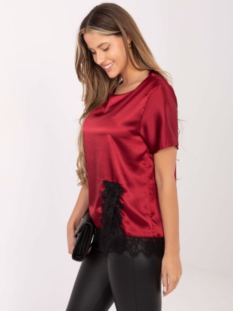 Bluzka MI-BZ-3297.28 bordowy