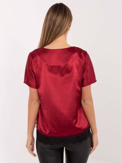 Bluzka MI-BZ-3297.28 bordowy