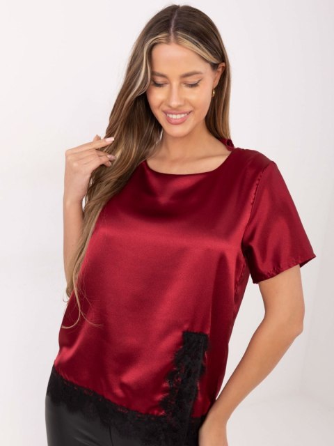 Bluzka MI-BZ-3297.28 bordowy