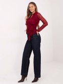 Bluzka MI-BZ-92405.67 bordowy