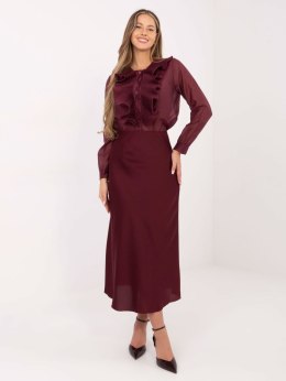 Koszula IT-KS-28990.05P bordowy