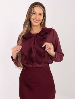 Koszula IT-KS-28990.05P bordowy