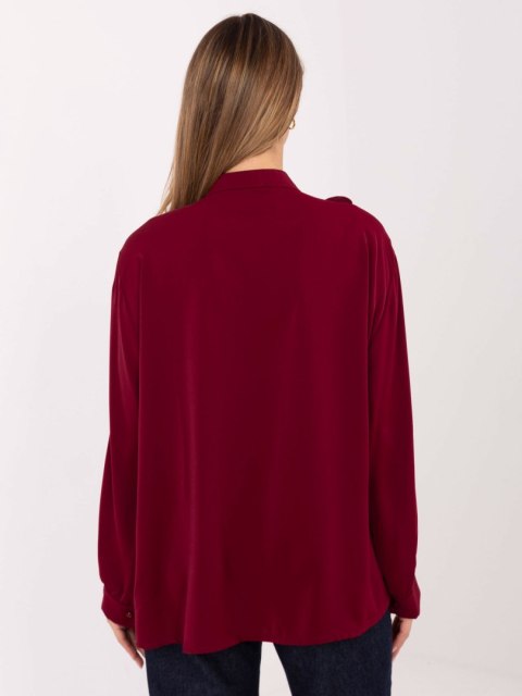 Koszula IT-KS-29033.87 bordowy