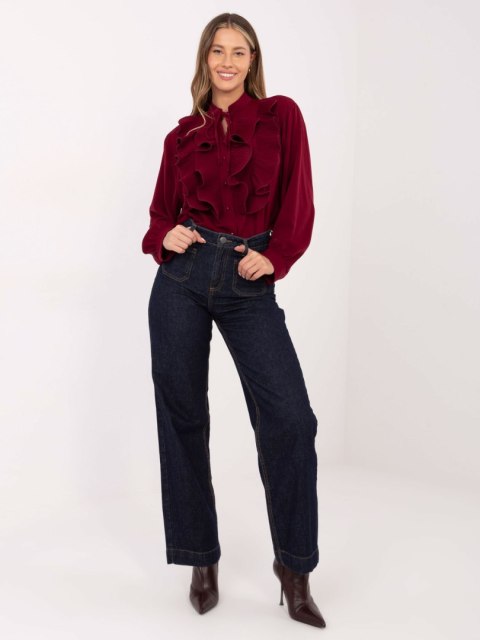 Koszula IT-KS-29033.87 bordowy