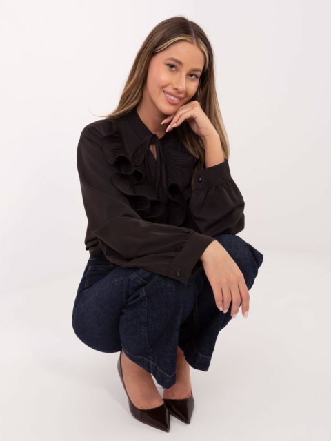 Koszula IT-KS-29033.87 ciemny brązowy