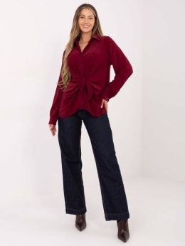 Koszula IT-KS-29053.69 bordowy