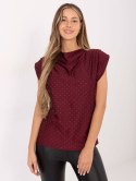 Bluzka MI-BZ-61479.35 bordowy