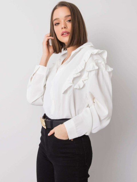 Koszula TW-KS-BP-5095.20 ecru M