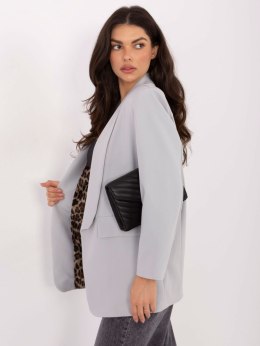 Marynarka DHJ-MA-18657-1.86 jasny szary