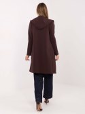 Płaszcz MJ-PL-H5031.93 ciemny brązowy