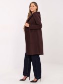 Płaszcz MJ-PL-H5031.93 ciemny brązowy