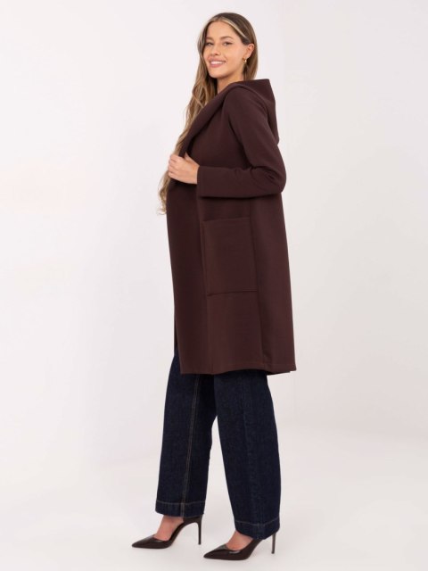 Płaszcz MJ-PL-H5031.93 ciemny brązowy