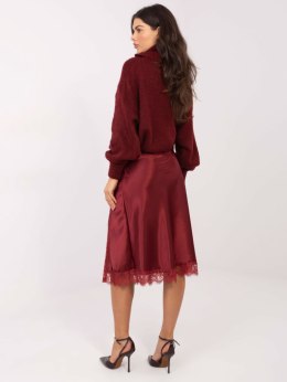 Spódnica MI-SD-3275.57 bordowy