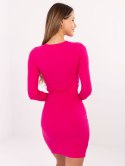 Sukienka RV-SK-5131.18P fuksjowy L