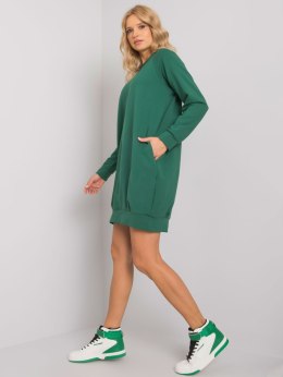 Sukienka RV-TU-5184.93P ciemny zielony L/XL