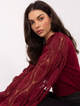 Sweter PM-SW-YIS1077.83 bordowy